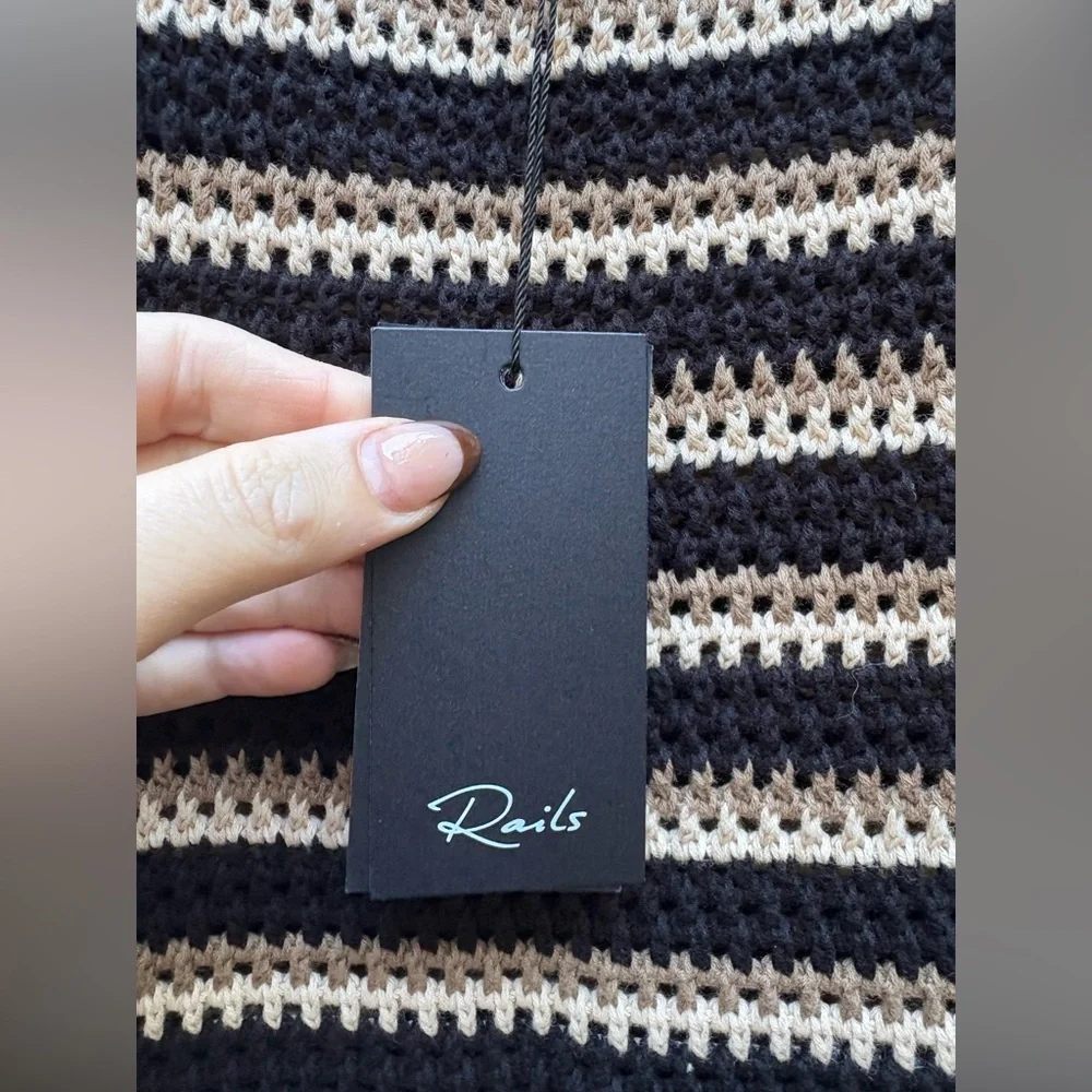 Rails Coco Crochet Midi Dress in Milos Crochet New with Tags!